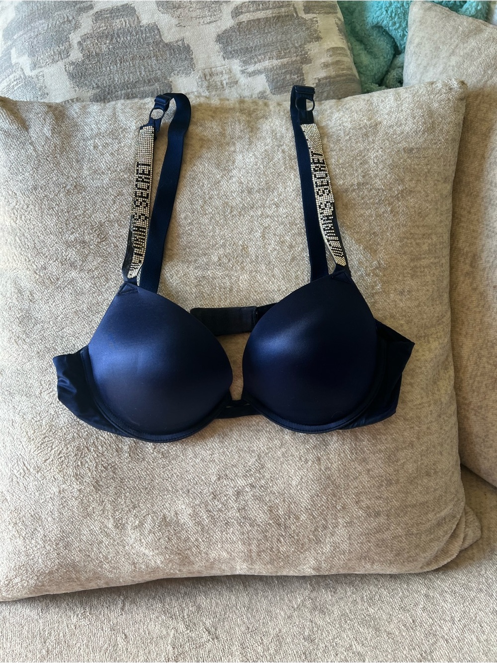 Victoria's Secret Bombshell Shine Strap Push-Up Bra